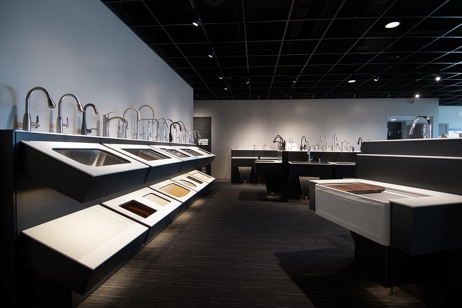 Western Nevada Supply Kitchen Sink Faucet Display