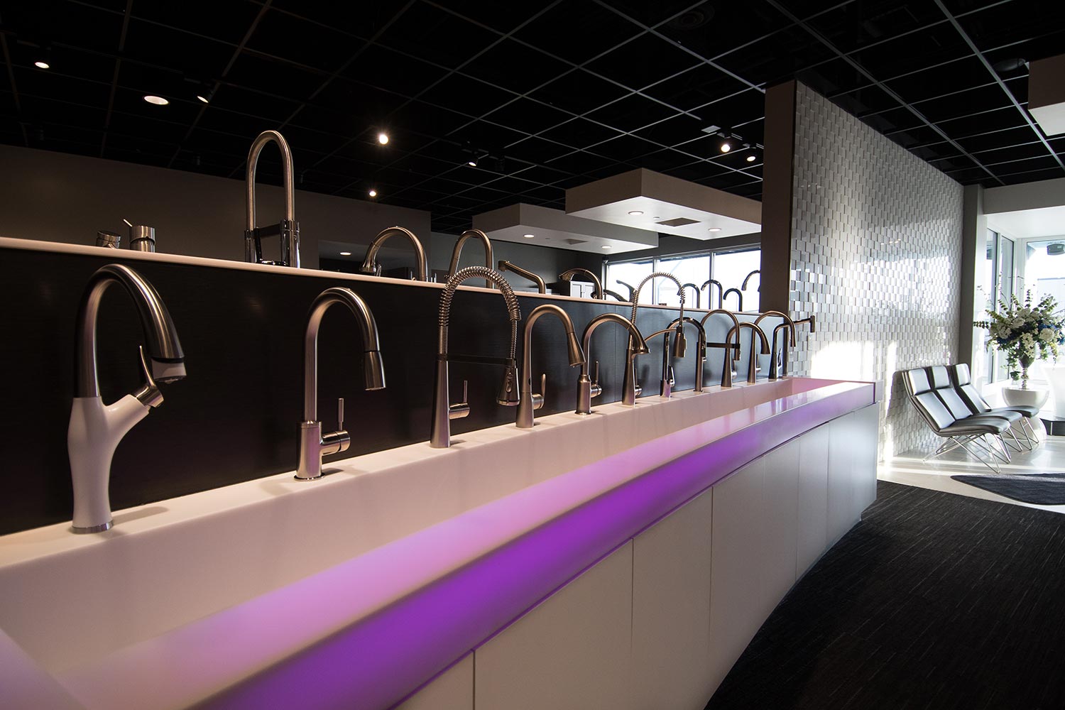 Western Nevada Supply LED Sink Close Up Display