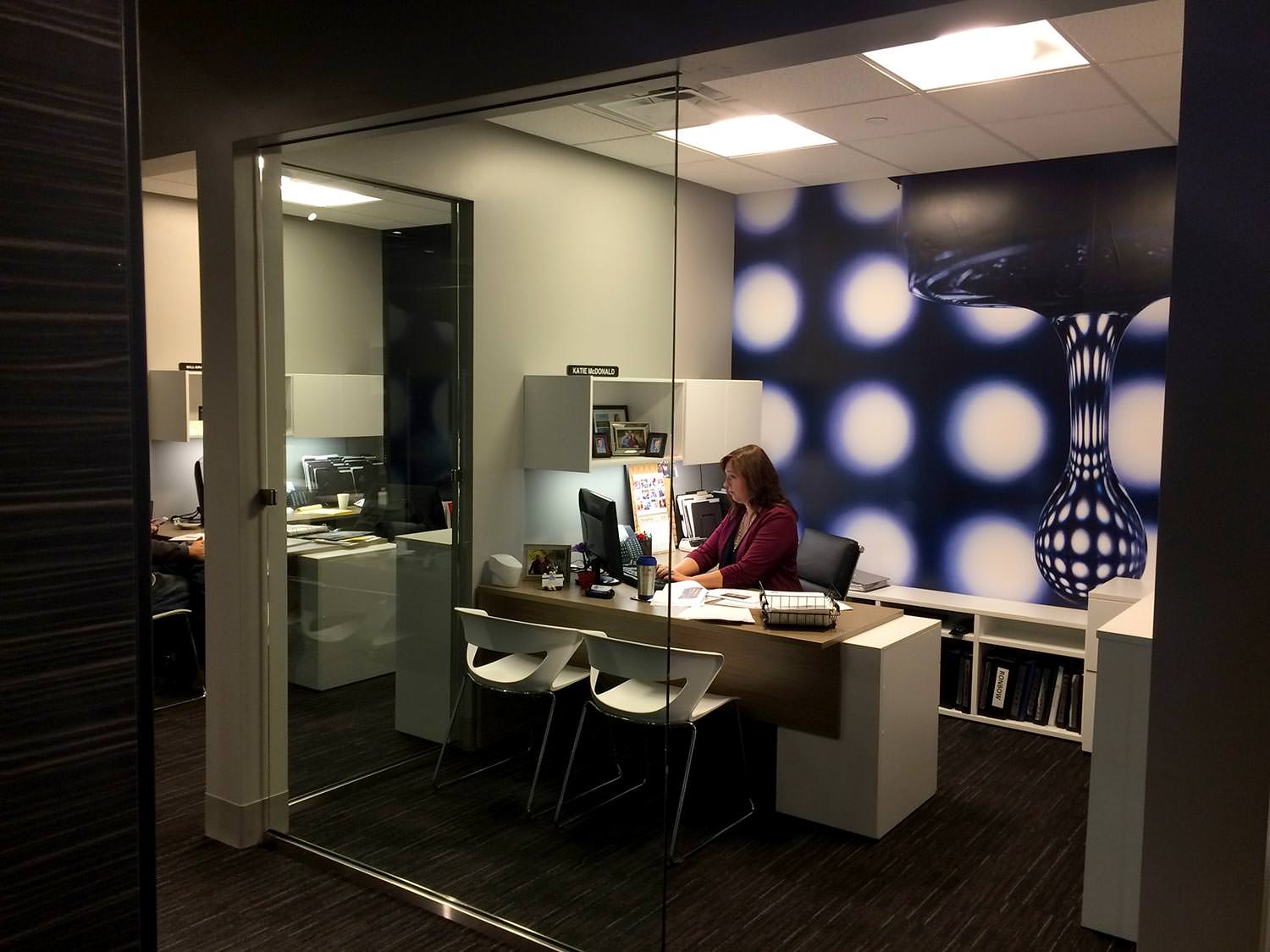 Western Nevada Supply Offices with Drip Mural