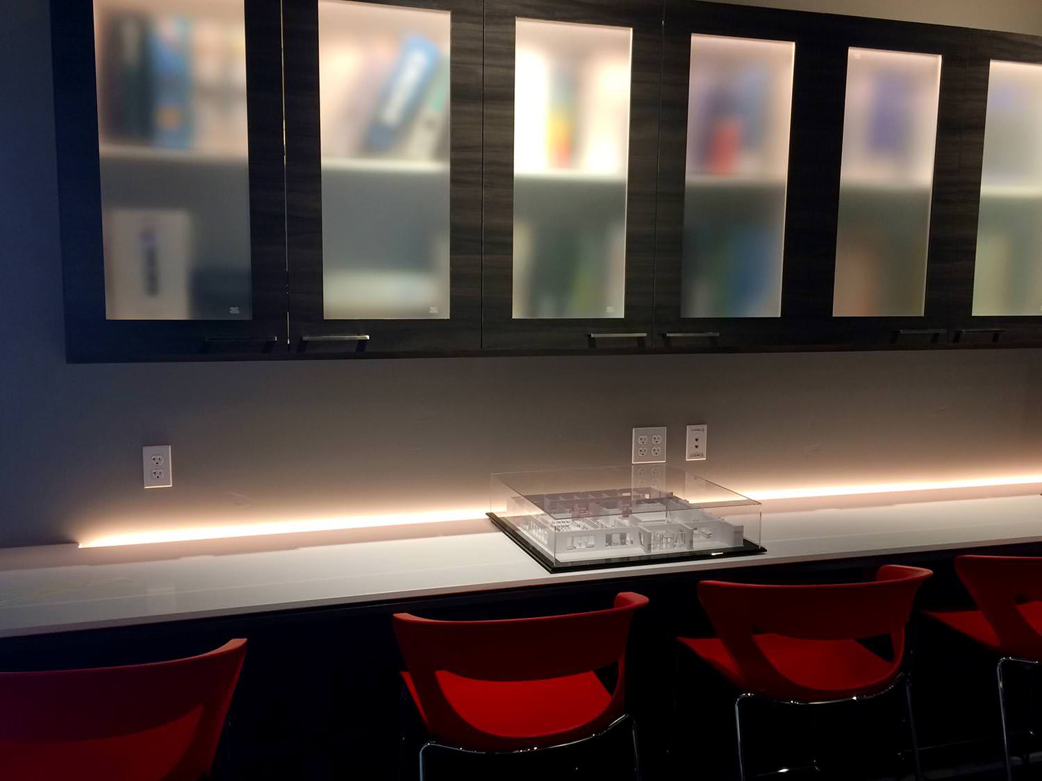 Western Nevada Supply Refreshment Desk with Model