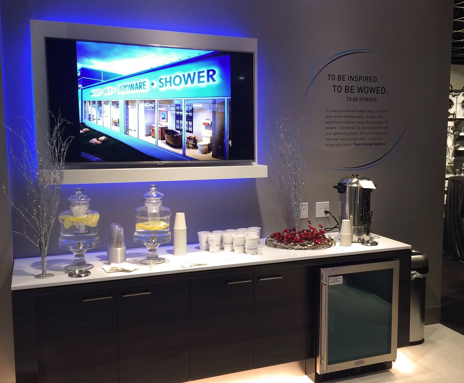 Western Nevada Supply Refreshment Desk with Lemonade